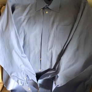 Lands end button up dress shirt